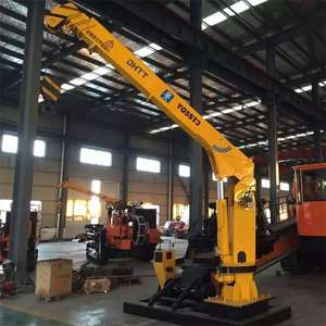 האווי 5 טון כונן הידראולי <span class=keywords><strong>winch</strong></span> נסיעה נייד שליטה מרחוק זרוע המניפולטור הימי מנוף kato מנוע fpt - Product Image 2