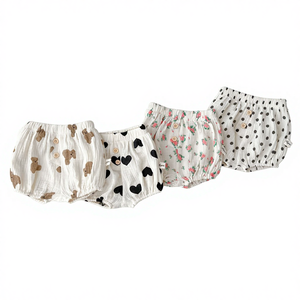 Pantalones Cortos de Algodón para Bebé, Estilo Coreano, Estampado Divertido, Tendencia de Verano, Unisex, Holgados - Product Image 1