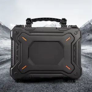 Tactical Holster Camera Case Protective Foam Watertight Hard Shell Tool Storage Box 10.2 Inch Accessories