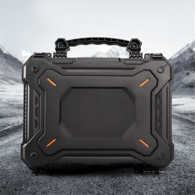 Waterproof Tactical Camera Protective Safety Case with Foam Padded Dustproof Hard Shell Box