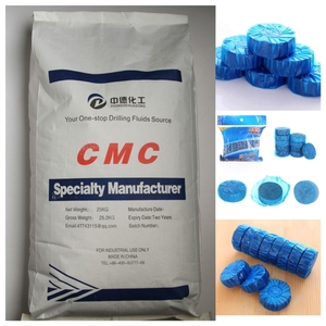 Adhésif en mousse bleue de qualité chimique quotidienne CMC nettoyage des toilettes adhésif au trésor agent de nettoyage des toilettes dédié CMC - Product Image 3