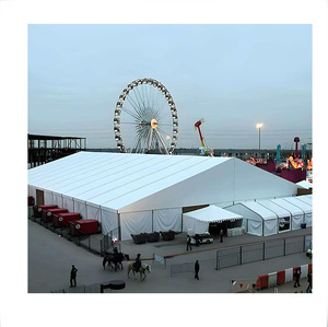 Aluminum <strong>frame</strong> anti rust Big Event <strong>A</strong> shape <strong>Tent</strong> for trade show event foldable padel court roof tennis court sunshade canopy - Product Image 1