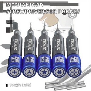 Cacciavite Professionale MECHANIC DF ONE per Smontaggio 3D, Testa in Acciaio S2 Extra Duro per iPhone e Telefoni Android - Product Image 2