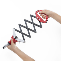 Outil à riveter manuel pliable en aluminium robuste, pistolet à riveter, riveteur à écrous