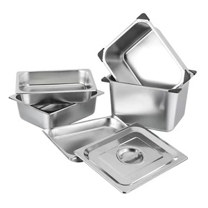Produit pour restaurant Gn manufacturplato Inox Gastronomie Kche Buffet comida Chafing bandeja - Product Image 1