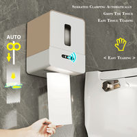 Boîte à mouchoirs intelligente distributeur boîte à papier toilette à induction intelligente pour la maison toilette de restaurant boîte à papier cercle électrique automatique