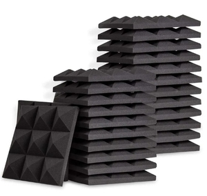 Paneles de Espuma Acústica Autoadhesivos, Económicos y Modernos, de Poliuretano Ligero, con Forma de Ranura, de 50 mm de Grosor, 50x50 cm - Product Image 5