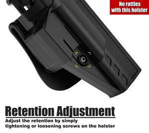 ซองปืนพกแบบยึดติดเข็มขัด G19 ระดับ <span class=keywords><strong>3</strong></span> สำหรับ Gen 1 2 <span class=keywords><strong>3</strong></span> 4 5 G19/17 G23/32 G45/44 ใช้ได้กับมือขวา - Product Image 6