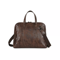 Sacs messagers personnalisés pour avocats, sacs de bureau pour hommes, style vintage, sacs à main en cuir pour ordinateur portable