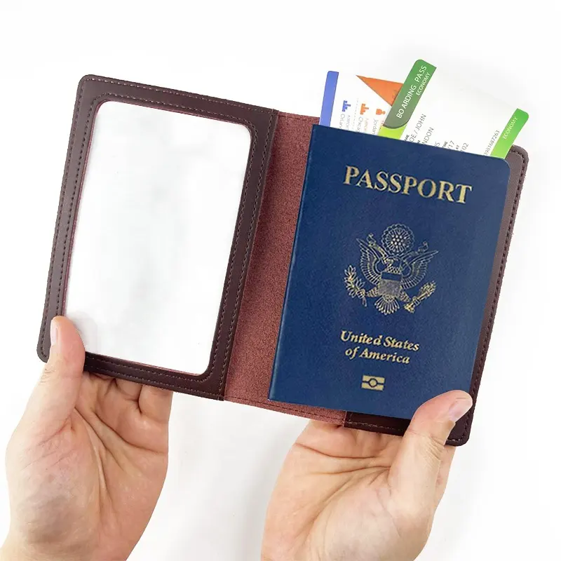 حقيبة حامل جواز سفر قطنية مقاومة للماء غطاء جواز سفر تسامي فراغات إكسسوارات السفر