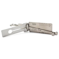 Outil de serrurerie automobile Lishi : Kit professionnel de haute qualité pour déverrouillage et décodage de serrures B111 2-en-1