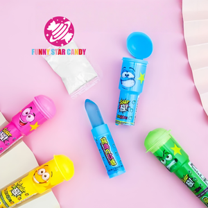 Caramelos de Lápiz Labial con Sabor a Fruta, en Botella Personalizada, Dulces y Ácidos, Caramelos Duros en Polvo, Caramelos de Juguete - Product Image 5