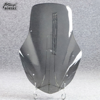 Pare-brise noir de haute qualité, accessoires de moto, pièces de pare-brise de moto pour Yamaha NMax 125 155 2015-2018