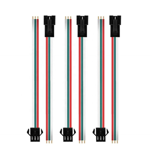 JST SMR-02V-BオスSMP-02V-BCメス2ポジション2.5mmピッチコネクタペア事前組み立てケーブル電子3A電流定格 - Product Image 1