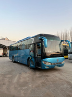 Bus électrique populaire pas cher Shenlong Chine Bus utilisé nouveau transport grand bus de ville 50 sièges bus automatique à plancher bas à vendre