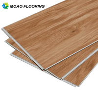 Auf Lager 4mm 5mm 6mm PVC Tanzfläche Spc Hybrid boden mit Ixpe Click Lock Interlocking Wasserdichter Vinyl-Dielen boden