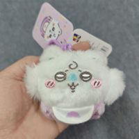 Boneka Mini Ukuran 10CM, Boneka Usagi Chiikawa, Gantungan Kunci Tas Dekorasi, Mainan Plush Anime, Liontin Gantungan Kunci