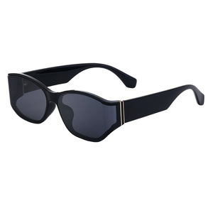 Nuevas gafas de sol curvadas para mujer, montura de PC UV400, ligeras, para conducir, fiestas, estilo al aire libre, HRH-3676 - Product Image 2