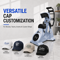 Presse à chaud semi-automatique à double chauffage pour casquettes et chapeaux avec plusieurs minuteurs