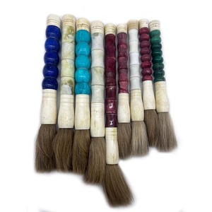 Pincel de escritura chino con cuentas de Jade Natural de gran tamaño a precio barato de fábrica para decoración del hogar - Product Image 1