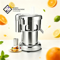 Professionele roestvrijstalen commerciële fruitpers met centrifugale extractie voor juicebars en restaurants