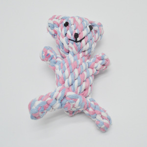 France Hot Selling 10 Packs Eco Friendly Bite-Resistant Durable Puppy Knot <b>Set</b> Dog <b>Toy</b> Chew Rope - Product Image 3