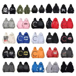 Sweatshirt Pria Berkualitas Tinggi Siap Kirim Hell Men Hoodie Bintang Pakaian Desainer 100% Katun Hoodie Hellstarring - Product Image 1