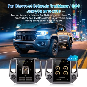 Lecteur DVD de voiture Android Navihua 12,1 pouces avec écran Tesla IPS pour Chevrolet Colorado/GMC Canyon 2015-2018, WiFi, Carplay - Product Image 4