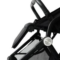 Poussette Bébé 2-en-1 Personnalisée OEM pour Nouveau-né - Poussette de Luxe Portable avec Nacelle Amovible et Poignée Réversible pour Système de Voyage