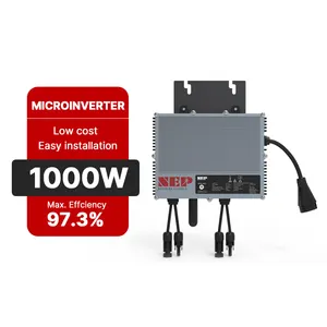 Inversor solar micro MPPT para sistema solar on-grid monofásico DC/AC, novidade 800W 1000W 1Kw