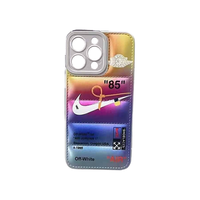 Vente en gros de coque de téléphone portable à plaque d'aluminium 2D TPU pour iPhone 14 Pro coque de téléphone portable à impression par sublimation personnalisée