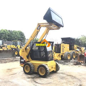 Second-hand for for 246D Skid Steer Loader <b>Wheel</b> Loader in Good Condition High Efficiency Engine Cheap for Sale - Product Image 3