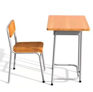 Bureaux et chaises d'école à bas <span class=keywords><strong>prix</strong></span> en métal pour salles de classe universitaires, chaises d'école, bureaux d'étudiant - Product Image 1