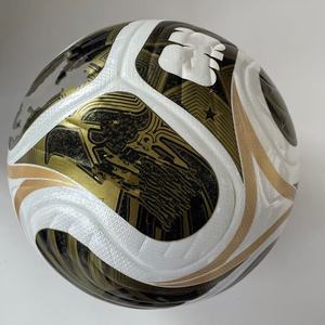 2026 Football New Design PU Leather Butyl Bladder Thermal Bonded Size 5 Soccer <b>Ball</b> Game or Training Quality Football <b>Ball</b> - Product Image 5