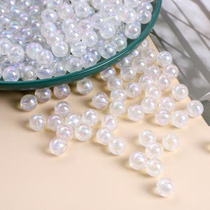 Usine en gros en vrac acrylique Sea-Maid arc-en-ciel couleur bricolage fait à la main matériel chaîne perles en vrac pour bijoux accessoires - Product Image 6