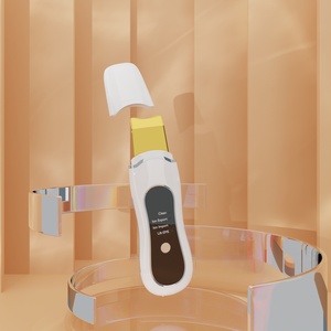 Professional Dry Sonic Ultrasound Skin Scrubber Machine with Display for Skin Care Blackhead Removal Pore Cleansing - Product Image 2