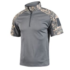 Maglietta da Lavoro UF Stile Frog da Uomo, Tinta Unita, Estiva, Traspirante, in Maglia a Maniche Corte, per Allenamento e Attività all'Aperto - Product Image 4
