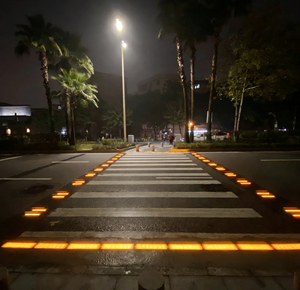 ไฟส่องสว่างทางม้าลายแบบ LED อัจฉริยะ สำหรับทางม้าลายใต้ดิน ไฟจราจร LED สำหรับทางม้าลายอัจฉริยะ - Product Image 5