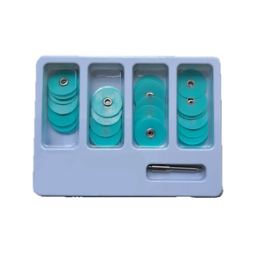 Kit de Matériaux Restaurateurs Dentaires Électriques (Résine et Acier) Disques de Polissage 12mm/14mm 80 pièces + Mandrin Certifié CE Classe II - Product Image 5