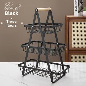 Cesta de Almacenamiento de Toallas de Doble Nivel de Acero Inoxidable, Impermeable, Moderna, para Cocina, Soporte Vertical No Plegable - Product Image 6