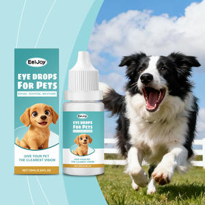 Gouttes oculaires pour animaux de compagnie pour chiens et chats - Élimination des taches de larmes avec extrait de <span class=keywords><strong>camomille</strong></span> et glycérine, formule nettoyante douce, soulage la sécheresse - Product Image 4