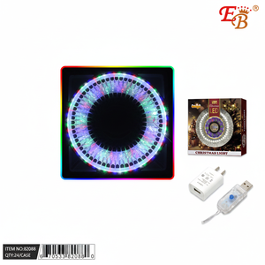 USB 100 LED Multi-colore luci di natale 24 pz/cartone per decorazioni Festive - Product Image 2