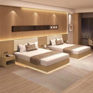 Juego <span class=keywords><strong>de</strong></span> Muebles Ecológicos y Duraderos para Dormitorio <span class=keywords><strong>de</strong></span> <span class=keywords><strong>Hotel</strong></span> Moderno Quality Inn, con Cabecera Personalizada, para Apartamentos y Patios - Product Image 1