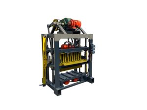 Machine à briques QTJ4-40 adaptée aux petites usines <span class=keywords><strong>pour</strong></span> la fabrication de blocs compactés - Product Image 4