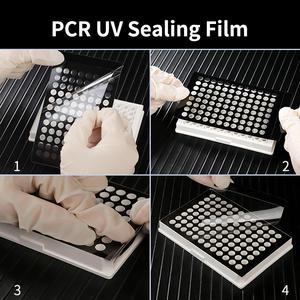 Película de sellado PCR al por mayor para placas de 96 pocillos, película UV de alta transparencia, material PP, protección IP55, personalizable - Product Image 4