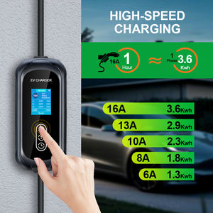 Nuevo Cargador Portátil Inteligente para Vehículos Eléctricos Enjoe YQ-32A-2S 16A 3.5kW-11kW CA, IP66/55 Tipo 1/Tipo 2, Certificado CE/TUV - Product Image 3