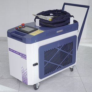 Máquina de soldadura láser de fibra portátil de alta potencia de alta tecnología 3000W para uso industrial de aluminio y acero - Product Image 2