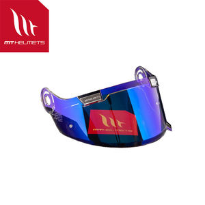MTHELMETS JARAMA-Aurora Blue-Silver Label Visières Extérieures Détachables Rapidement et Anti-Buée Accessoires Moto Vente en Gros Commande en Gros - Product Image 1