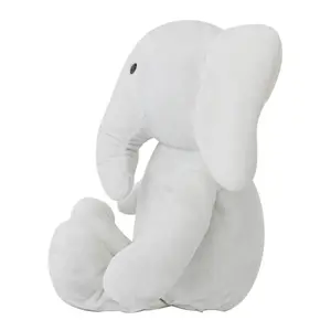 Elefante de peluche de dibujos animados para bebé, juguete de peluche Musical con luz, Animal de peluche eléctrico