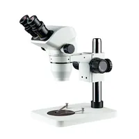 Contrasech-microscopio estéreo VT-2GM7024-B1 de dos engranajes para observación de microobjetos